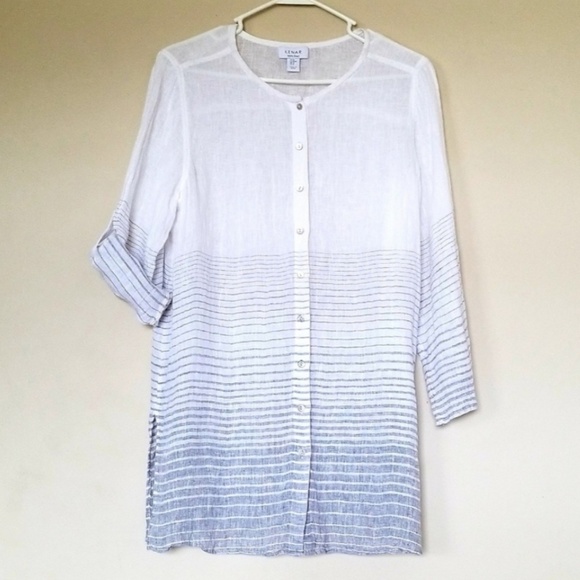 Kenar Tops - Kenar 100% Linen Top